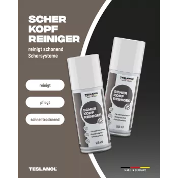 Teslanol Rasierkopf-Reinigungsspray 200 ml