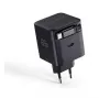RealPower GaN Charger 65W Black mit 2x USB-C PD, kompakt und leistungsstark