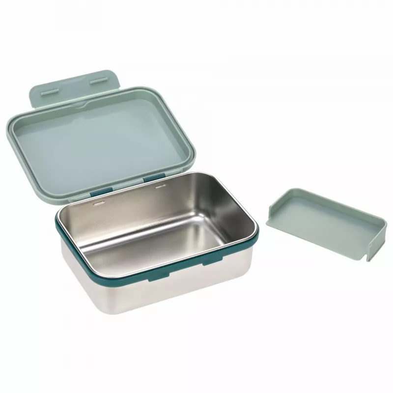 Lassig Adventure Bus Lunchbox - Grün/Gelb/Orange