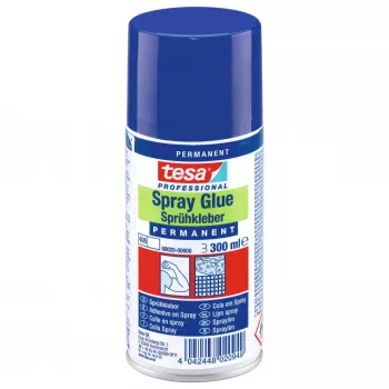TESA Sprühkleber Permanent 300 ml Transparent