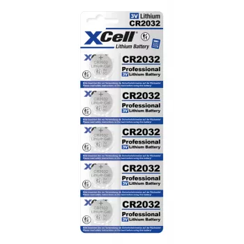 XCell CR2032 Knopfzelle - 3V Lithium-Münzbatterie (145538)
