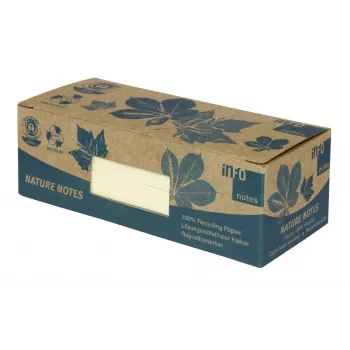 inFO Haftnotizen 5653-11box 50x40mm Gelb 12 Blöcke/Pack