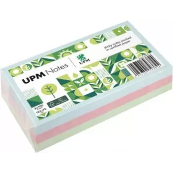 UPM Notes Haftnotizen 5655-20PG-3 Pastell 125x75mm 100 Blatt sortiert 3 Blöcke