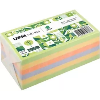 UPM Notes Haftnotiz 5855-76PG-6 Spring Sticky Notes 125x75mm 100 Blatt 6 Blöcke gemischte Farben