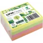 UPM Notes Brilliant Mix Haftnotizen 400 Blatt Gelb Pink Grün 76x76mm 3 Blöcke