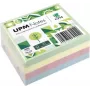 UPM Notes Haftnotizen 400 Blatt Pastell Mix Grün Blau Pink Gelb