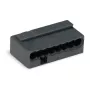 WAGO 243-208 PUSH WIRE® Verbinder, Grau, 6 A, 100 V, 2 Leiter, 0,5-1,5 mm²