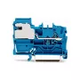 WAGO 2002-7114 2-Leiter Push-in Klemmenblock, 2,5 mm², 800 V, grau