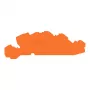 WAGO 2005-7692 Endplatte / Abdeckung - Orange