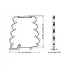 WAGO 857-800 Temperaturmessumformer / Signalaufbereiter, Grau, -25 bis 70 °C, 6 x 94 x 97,8 mm, 35,3 g