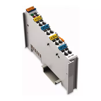 WAGO 750-559 Analogausgangsmodul - 4 Kanäle, 0-10 V, 12 Bit, 500 V Systemtrennung, 10 ms Reaktionszeit, CAGE CLAMP