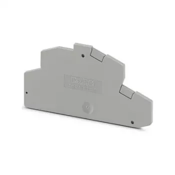 Phoenix Contact CLIPFIX D-PTTBS 1 Endhalter für Tragschiene NS 35, grau, 50 Stück