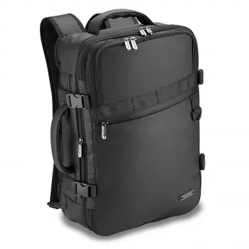 PEDEA Clutch Notebook Rucksack 15,6 inch (39,6 cm) - Schwarz