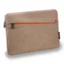 PEDEA Fashion Tablet Case für Samsung Galaxy Tab S6 Lite / A9+ / S9 / A8, Beige/Orange, Neopren
