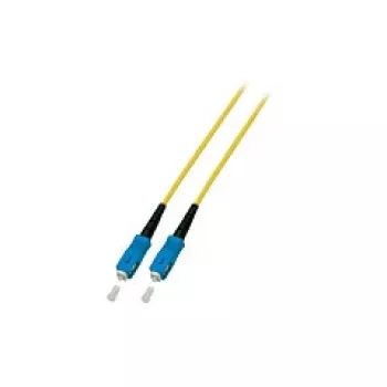EFB Elektronik Simplex Jumper SC-SC 9/125 OS2 LSZH Gelb 3,0mm 20m