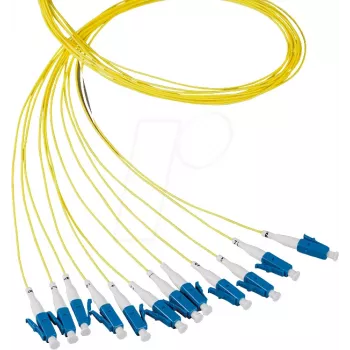 EFB Electronics Fiber Pigtail LC 50/125 µm OM5, Lime Green, 2 m