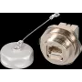 EFB Elektronik IP67 Einbaudose M25 RJ45 Cat.6A E-20070 für Cat.5/6/7 Kabel