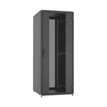 EFB Elektronik PRO 42U 19 Zoll Server-Schrank Netzwerkschrank Jet Black RAL 9005 800x1000mm