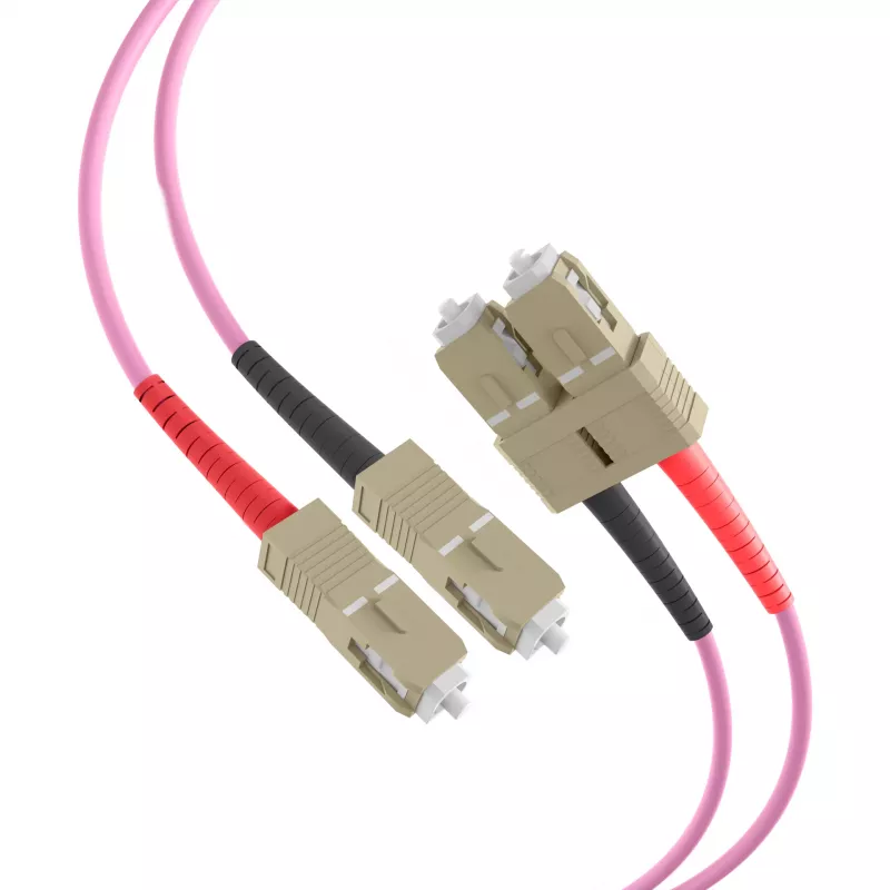 EFB Electronics O0318FT.30 - 30 m - I-V(ZN) HH - OM4 - SC - SC Duplex Glasfaser-Patchkabel