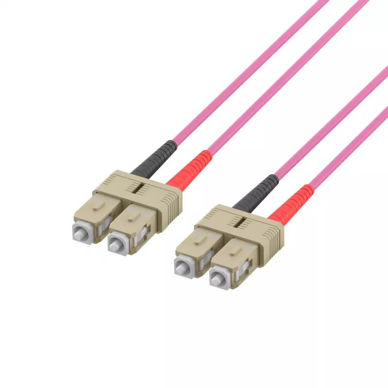 EFB Electronics O0318FT.30 - 30 m - I-V(ZN) HH - OM4 - SC - SC Duplex Glasfaser-Patchkabel