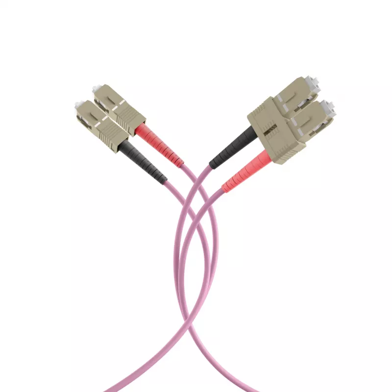 EFB Electronics O0318FT.30 - 30 m - I-V(ZN) HH - OM4 - SC - SC Duplex Glasfaser-Patchkabel