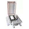 EFB FTTH IP65 Outdoor Verteilerbox für 96 Fasern mit Spleißkassetten und Faserüberlängenlagerung (FTTH-BOX-OUT-6)
