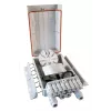 EFB FTTH IP65 Outdoor Verteilerbox für 96 Fasern mit Spleißkassetten und Faserüberlängenlagerung (FTTH-BOX-OUT-6)