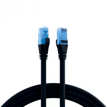 EFB K8109SW.1.5 Patchkabel U/UTP Cat.6A 1,5 m Schwarz