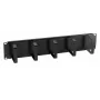EFB Elektronik 699998NTS Kabelmanagement-Panel - 19 inch 1U Stahl Schwarz