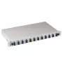 EFB Electronics Spleißbox SC 9/125 OS2 ausziehbar 12 Pigtails 6 Kupplungen