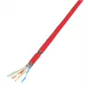 EFB Elektronik Cat.7 PiMF Patchkabel UC900MHz SS26 4P FRNC-B Rot 100 m - Netzwerk - CAT 7 Kabel/RJ45 Stecker