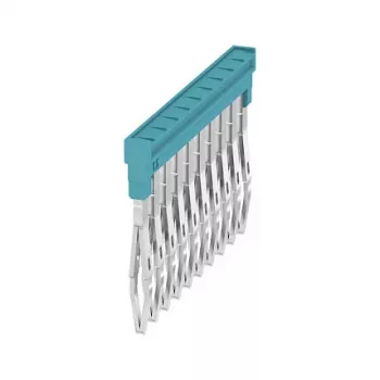 Weidmüller ZQV 1.5N/10 BL Querverbinder, 10-polig, blau, 20 Stück