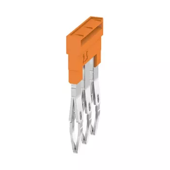 Weidmüller ZQV 2.5N 3 Querverbinder, A-Serie, 2,5 mm², 3-polig, orange