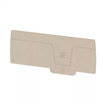 Weidmüller AEP 3C 10/16 Endplatte für A-Serie, Dunkelbeige