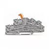 WAGO 2003-6641 Abschlussplatte für TOPJOB S 2003 Serie, grau, 5,2 mm Breite