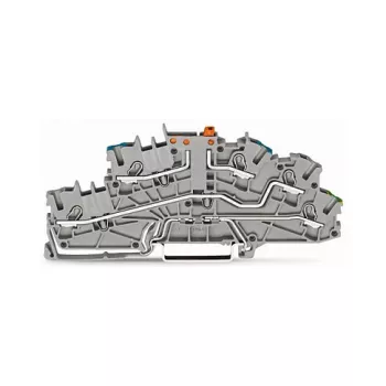 WAGO 2003-6641 Abschlussplatte für TOPJOB S 2003 Serie, grau, 5,2 mm Breite