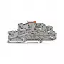 WAGO 2003-6641 Abschlussplatte für TOPJOB S 2003 Serie, grau, 5,2 mm Breite