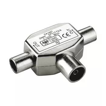 VALUE Secomp VALUE Koaxial-T-Adapter - Antennen-Splitter