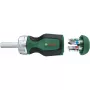Bosch 1600A032UY Ratschen-Schraubendreher mit 12 Bits (25 mm) S2-Stahl, 1/4 inch-Sechskant, ergonomischer Griff
