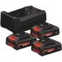 BOSCH 0615V0005X 3x GBA 18V 4.0Ah Professional Akkus + GAL 18V-80 Professional Ladegerät