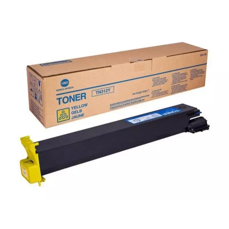 Konica Minolta TN-312Y Original Yellow Toner Cartridge (12.000 Seiten)