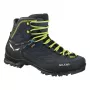 SALEWA Herren Rapace GTX Bergschuhe - Night Black/Kamille - UK 7.5 (EU 41)