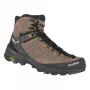 SALEWA Alp Trainer 2 Mid GTX Hiking Boots - Walnut/Fluo Orange - UK 9 (EU 43)