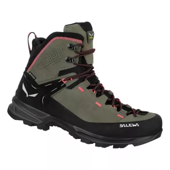 Salewa MTN Trainer 2 Mid GTX Damen-Wanderstiefel - Bungee Cord/Schwarz - UK 5.5 (EU 38.5)