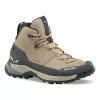 SALEWA Puez Leather Mid PTX Women Hiking Boots Onyx UK 5.5