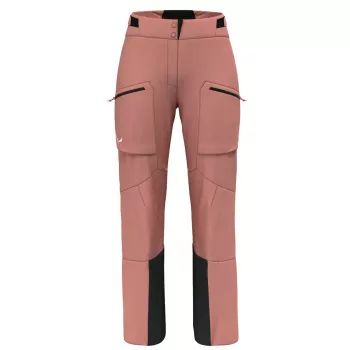 Salewa Sella 3L PTX Pant Damen Skihose - Desert Pink, Größe M