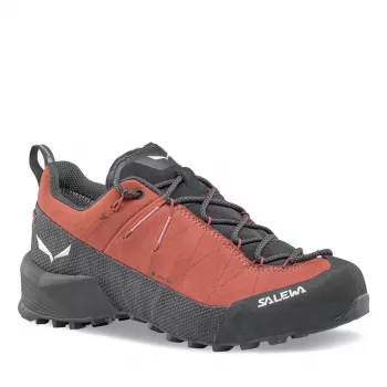 Salewa Wildfire Leather 2 GTX Women's Approach Shoe - Etruscan Red/Black, Size 37