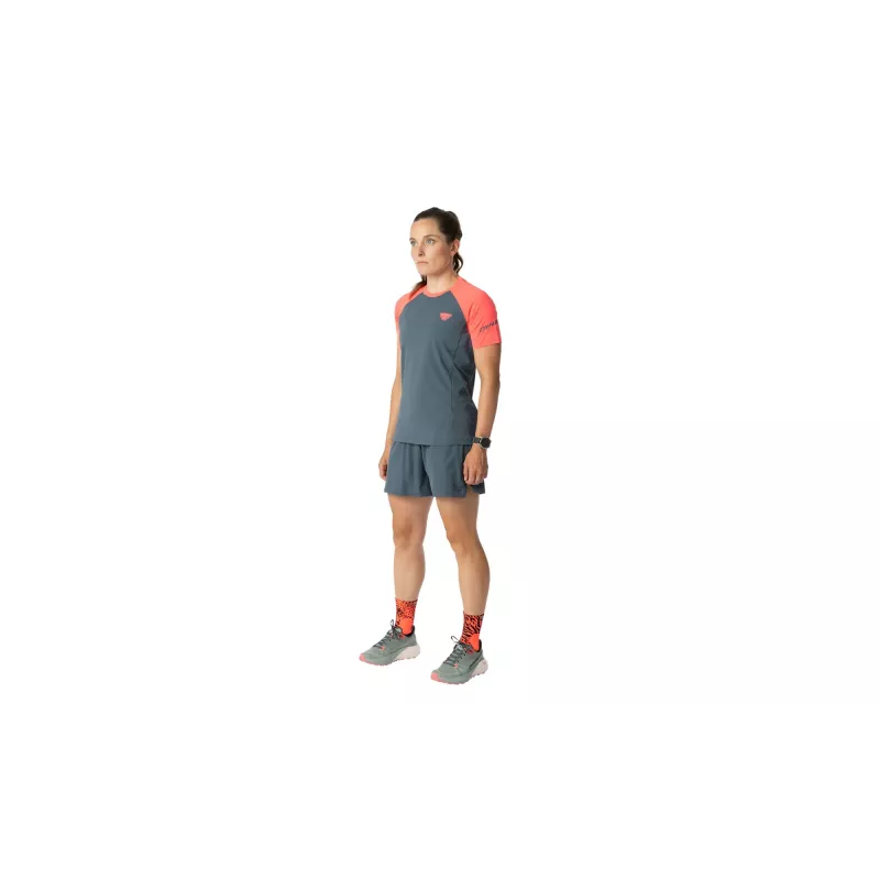 SALEWA Damen Quick-Dry Dynafit Alpine Pro S/S Tee - Cinder