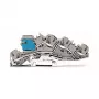 WAGO 2005-7641 TOPJOB S Durchgangsklemme, 6 mm², grau, 800 V, 41 A