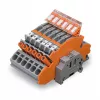 WAGO 2007-8875 Reihenklemme für Stromwandler, 1-polig, grau, Push-in CAGE CLAMP, 41 A, 1000 V, DIN-Schiene